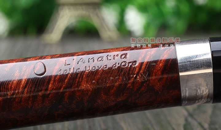 进口烟具 意大利L'ANATRA鸭子 石楠木手工烟斗 5件套装1蛋 LA82-7