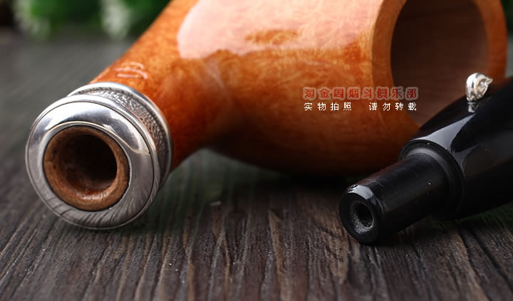 原装进口 意大利L'ANATRA鸭子石楠木手工烟斗 6件套装2蛋LA84-6