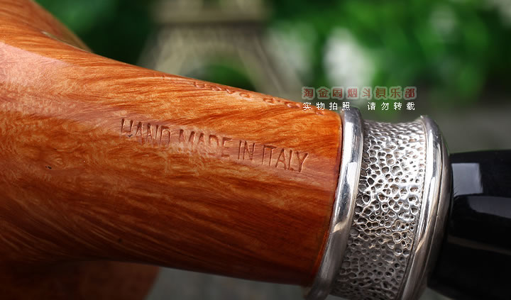 原装进口 意大利L'ANATRA鸭子石楠木手工烟斗 6件套装2蛋LA84-8