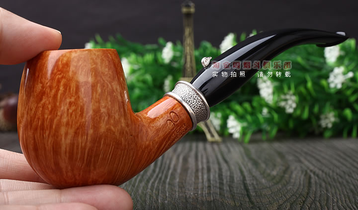 原装进口 意大利L'ANATRA鸭子石楠木手工烟斗 6件套装2蛋LA84-9