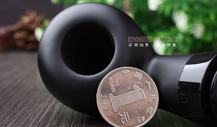 进口荷兰大班AL PASCIA石楠木烟斗 6件套装 大气室 肥仔斗 磨砂弯-5