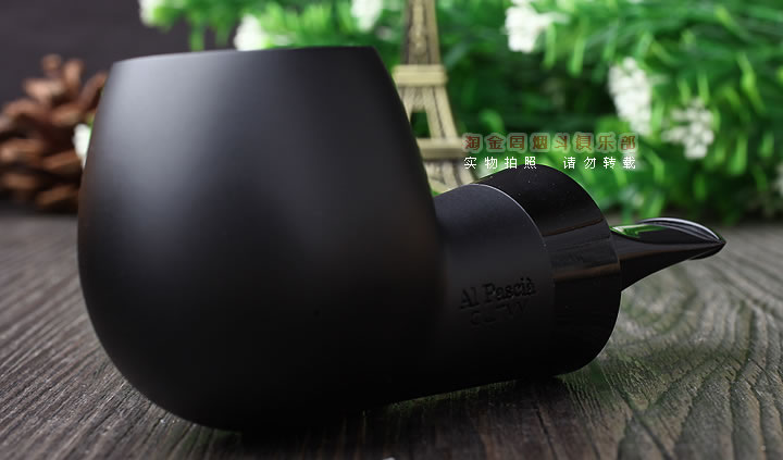 进口荷兰大班AL PASCIA石楠木烟斗 6件套装 大气室 肥仔斗 磨砂直-1