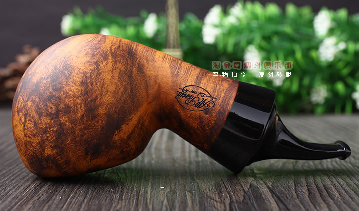 进口荷兰大班AL PASCIA石楠木烟斗 6件套装 大气室 肥仔斗 亚光弯-4