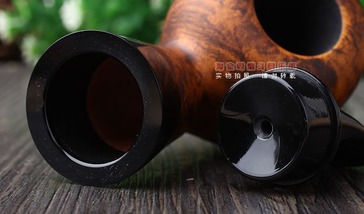 进口荷兰大班AL PASCIA石楠木烟斗 6件套装 大气室 肥仔斗 亚光弯-6