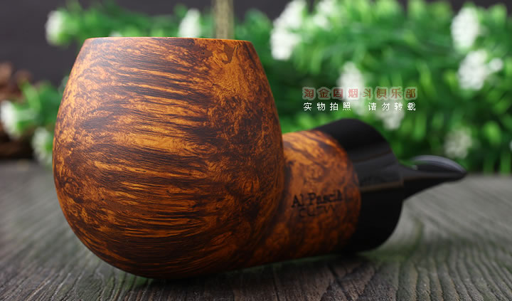 进口荷兰大班AL PASCIA石楠木烟斗 6件套装 大气室 肥仔斗 亚光直-1