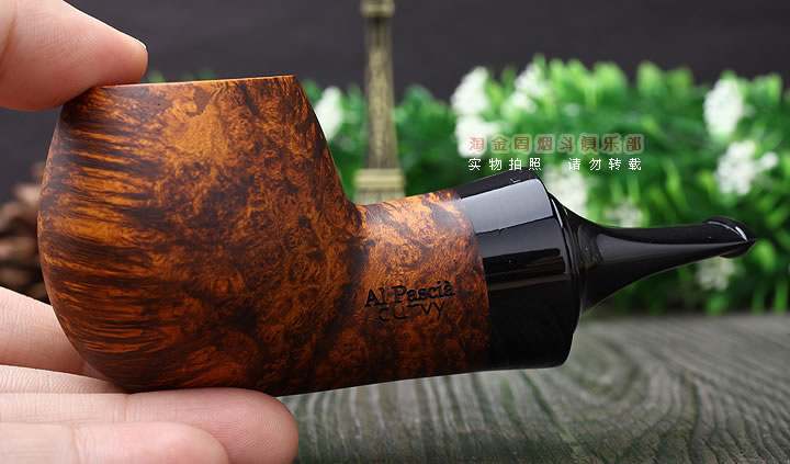 进口荷兰大班AL PASCIA石楠木烟斗 6件套装 大气室 肥仔斗 亚光直-10