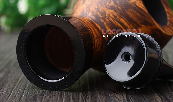 进口荷兰大班AL PASCIA石楠木烟斗 6件套装 大气室 肥仔斗 亚光直-6