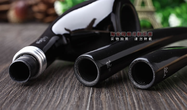 法国BC Amdeus Chevalier 石楠木烟斗 六件套 双嘴阅读斗-6