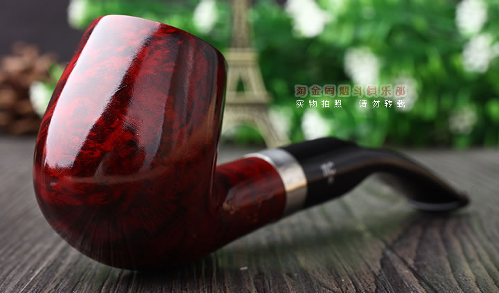 法国Butz Choquin BC石楠木烟斗 5件套RIO银圈酒红404-1