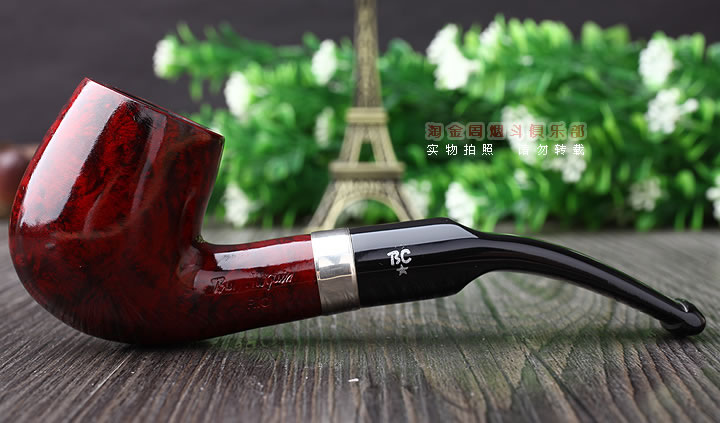 法国Butz Choquin BC石楠木烟斗 5件套RIO银圈酒红404-3