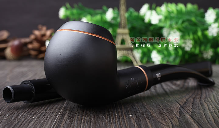 法国BC Livre Noir Mat 石楠木烟斗 六件套 双嘴阅读斗-1