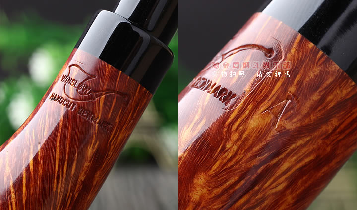 原装进口 丹麦大师WINSLOW石楠木手工烟斗 5件套装 A级别直纹A13-8