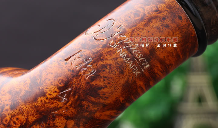 淘金周 丹麦Peder Jeppesen PJ石楠木手工烟斗 5件套装IDA4-11-7