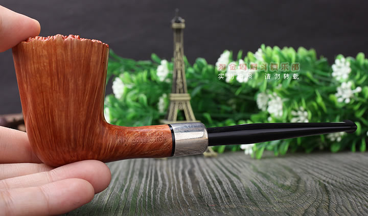 意大利卡斯特罗castello COLLECTION 4K 签名收藏烟斗 军插斗 C39-10