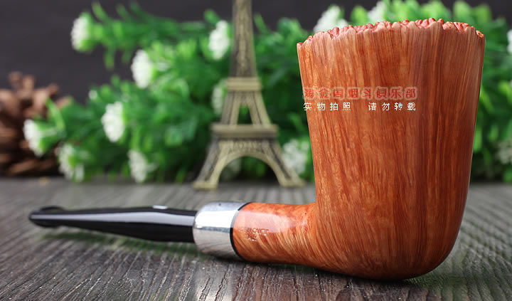 意大利卡斯特罗castello COLLECTION 4K 签名收藏烟斗 军插斗 C39-2