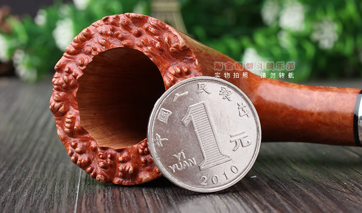 意大利卡斯特罗castello COLLECTION 4K 签名收藏烟斗 军插斗 C39-6