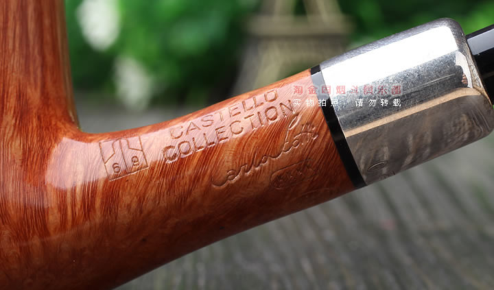 意大利卡斯特罗castello COLLECTION 4K 签名收藏烟斗 军插斗 C39-8