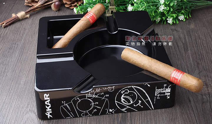 淘金周 美国Xikar西卡雪茄烟灰缸 5支装多功能客厅烟灰缸-1