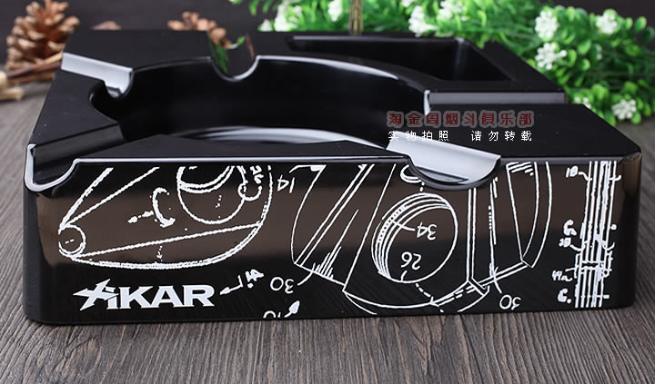 淘金周 美国Xikar西卡雪茄烟灰缸 5支装多功能客厅烟灰缸-2