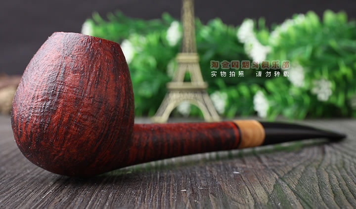 淘金周 德国UWE JOPP进口石楠木手工烟斗 5件套装 三星 J01-1