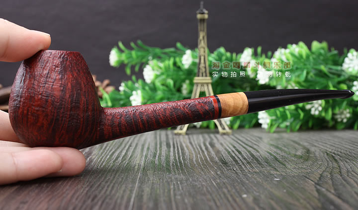 淘金周 德国UWE JOPP进口石楠木手工烟斗 5件套装 三星 J01-10