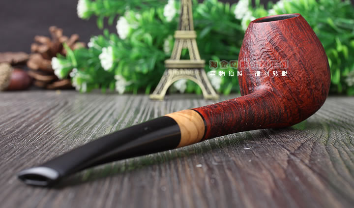 淘金周 德国UWE JOPP进口石楠木手工烟斗 5件套装 三星 J01-3