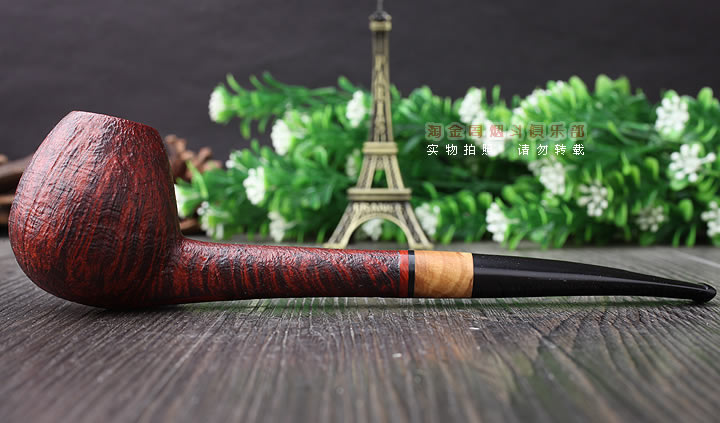 淘金周 德国UWE JOPP进口石楠木手工烟斗 5件套装 三星 J01-4