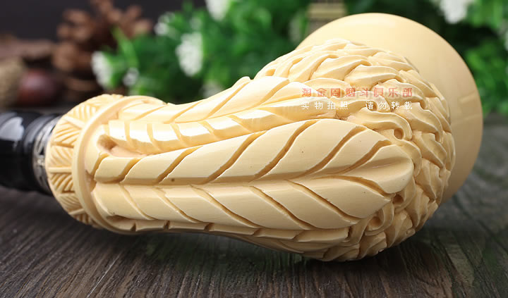 土耳其ALTINAY 进口海泡石烟斗 花纹斗 6件套礼盒装Alt322-5