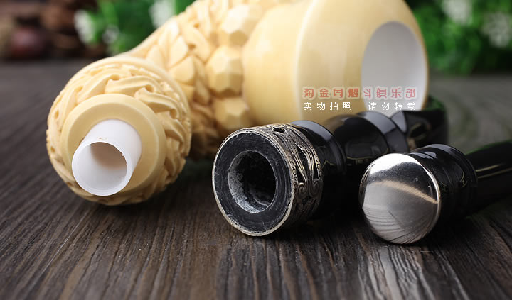 土耳其ALTINAY 进口海泡石烟斗 花纹斗 6件套礼盒装Alt322-7