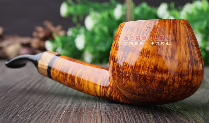 淘金周 丹麦Peder Jeppesen PJ石楠木手工烟斗 5件套装IDA4-12-2