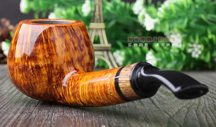 淘金周 丹麦Peder Jeppesen PJ石楠木手工烟斗 5件套装IDA4-12-3