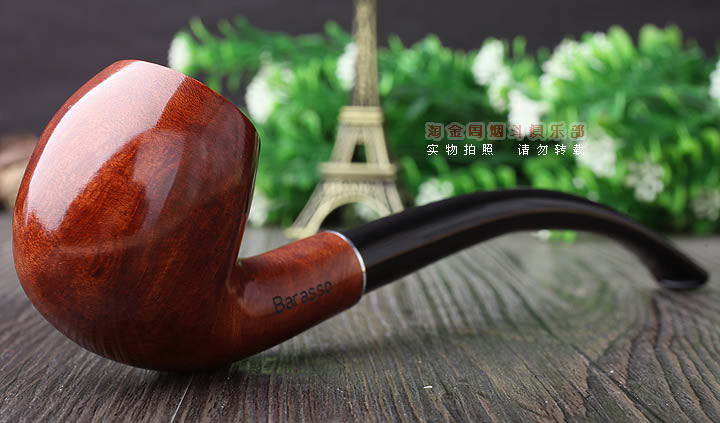 原装进口 意大利Barasso石楠木烟斗 6件套装阅读斗01-1