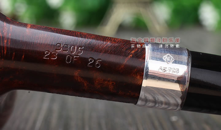 英国登喜路Dunhill 2016 白点晚会烟斗 全球限量26把 Amber Root-9