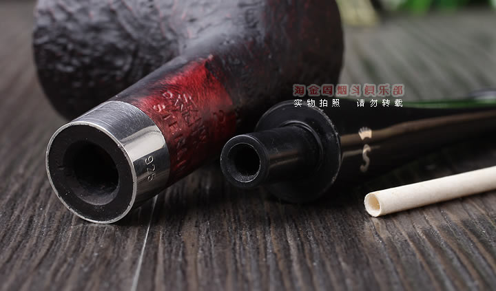 淘金周 正品丹麦Stanwell石楠木烟斗 五件套装sterling29麻面-6