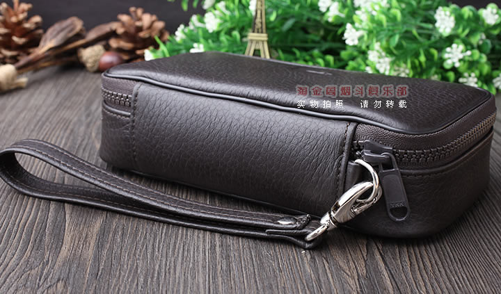 【淘金周】原装德国Martin Wess手工牛皮烟斗包 三斗包EP35-3-1