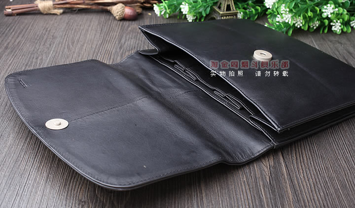 原装进口 德国华云VAUEN烟斗包 学院3斗包 573-2