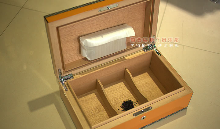 正品烟具 香港SIKARLAN雪 茄保湿木箱 75支装雪松木盒CB-223-1