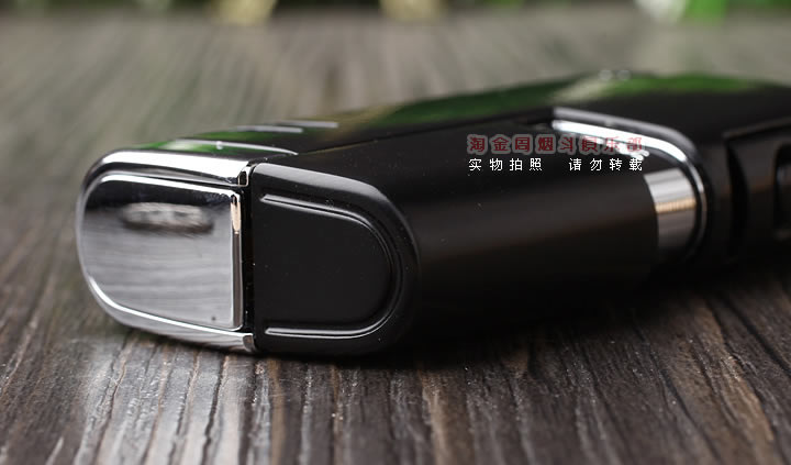 淘金周 美国原装进口Xikar西卡 双直冲雪茄打火机552BK 带开孔器-2