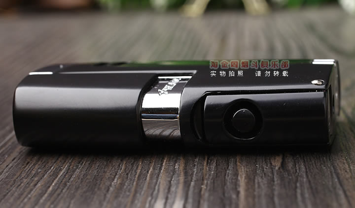 淘金周 美国原装进口Xikar西卡 双直冲雪茄打火机552BK 带开孔器-3