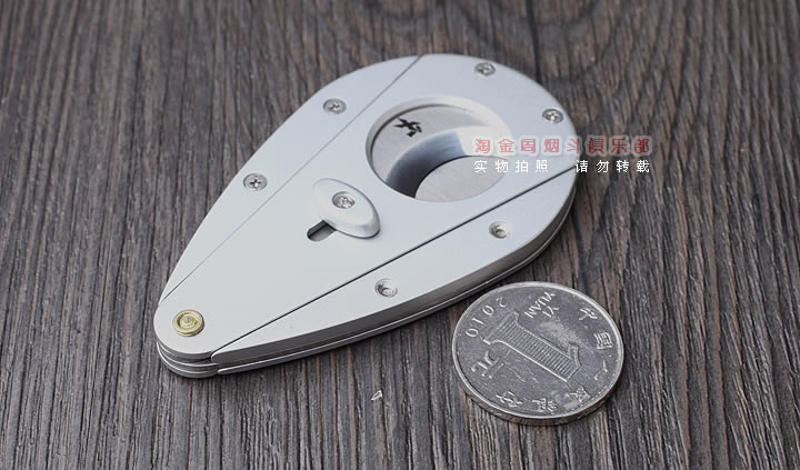 美国Xikar 20th 西卡 20周年限量版雪茄刀 101RSL 银色-2