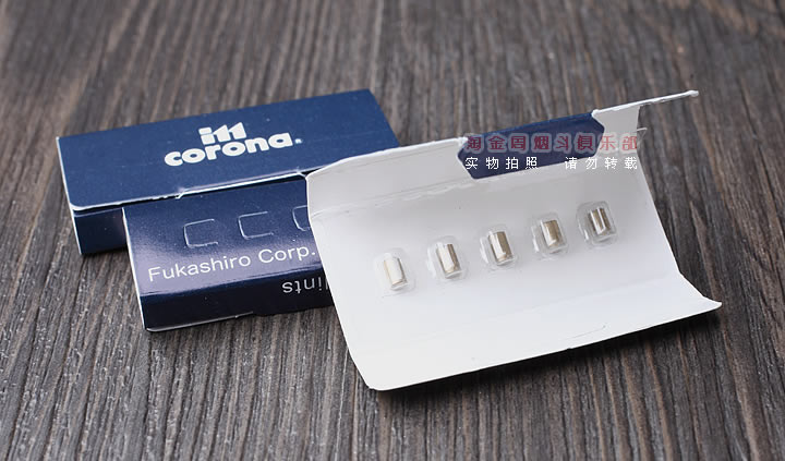 原装进口 日本im corona 皇冠打火机专用火石/5粒-1
