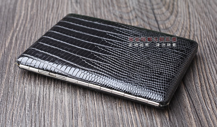 日本Pearl珍珠 不锈钢烟盒10支装 可装高希霸俱乐部 04980-10-1