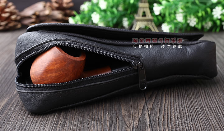 英国拉特雷RATTRAY'S 真皮烟斗包 烟丝包 单斗包 CP-1BK-3