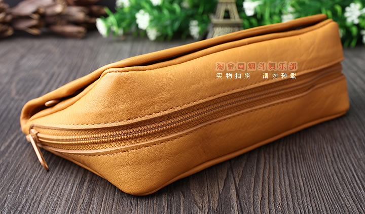 英国拉特雷RATTRAY'S 真皮烟斗包 烟丝包 两斗包 CP-2LI-1