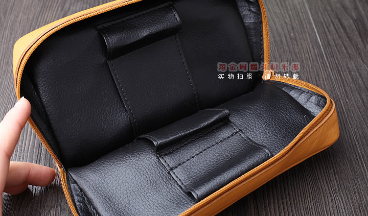 英国拉特雷RATTRAY'S 真皮烟斗包 烟丝包 两斗包 CP-2LI-3