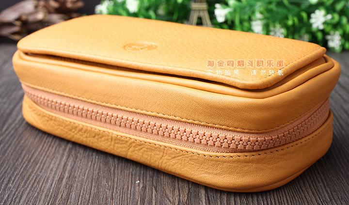 英国拉特雷RATTRAY'S 真皮烟斗包 烟丝包 两斗包 PB1-LI2-1