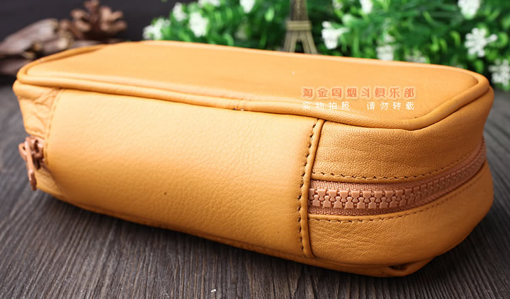 英国拉特雷RATTRAY'S 真皮烟斗包 烟丝包 两斗包 PB1-LI2-2