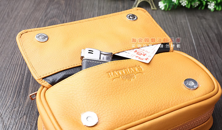 英国拉特雷RATTRAY'S 真皮烟斗包 烟丝包 两斗包 PB1-LI2-6