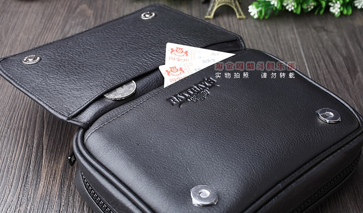 英国拉特雷RATTRAY'S 真皮烟斗包 烟丝包 三斗包 PB2-BK3-3