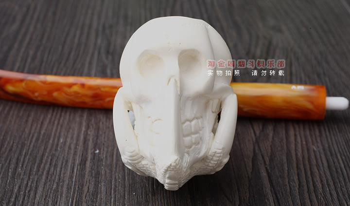 原装进口 正品土耳其Servi海泡石烟斗 5件套装双嘴S09-8